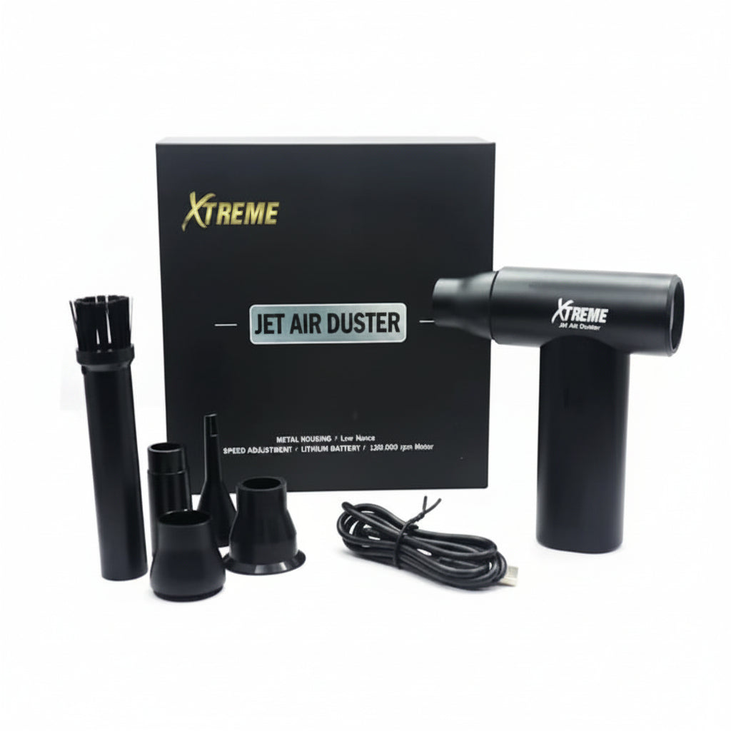 XTREME jet air duster powerful Compressed Jet Air Duster, Portable Jet Dry Mini Blower, 120000 RPM Air Blower Super Jet Fan, Electric