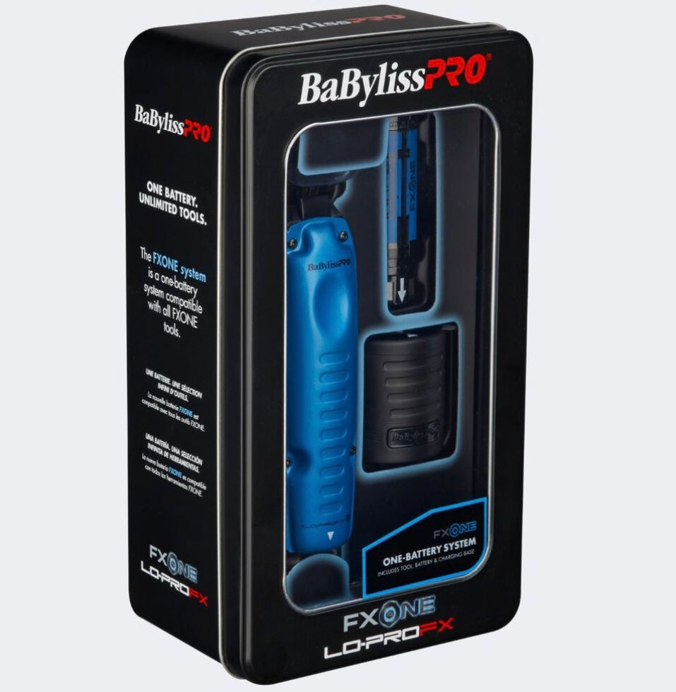 BabylissPRO FXone lo-profx limited edition blue trimmer FX729BL