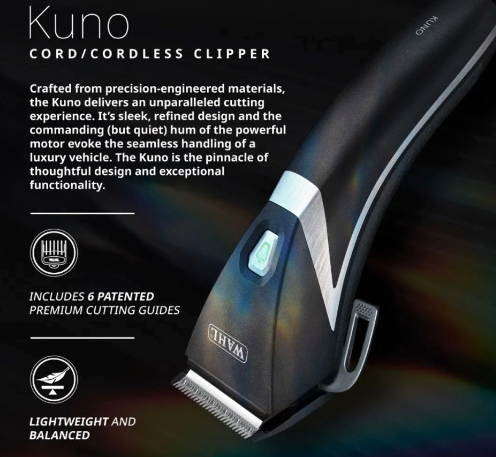 Wahl Kuno Cordless Clipper – Premium Hair Clipper