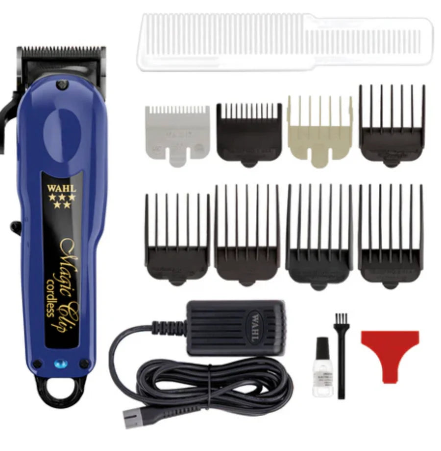 Wahl Professional 5 Star Limited Edition Magic Clip Cordless Clipper – Navy #3028849
