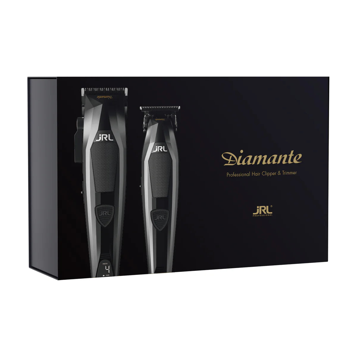 JRL Diamante Collection: Clipper + Trimmer Set Black DI2025B