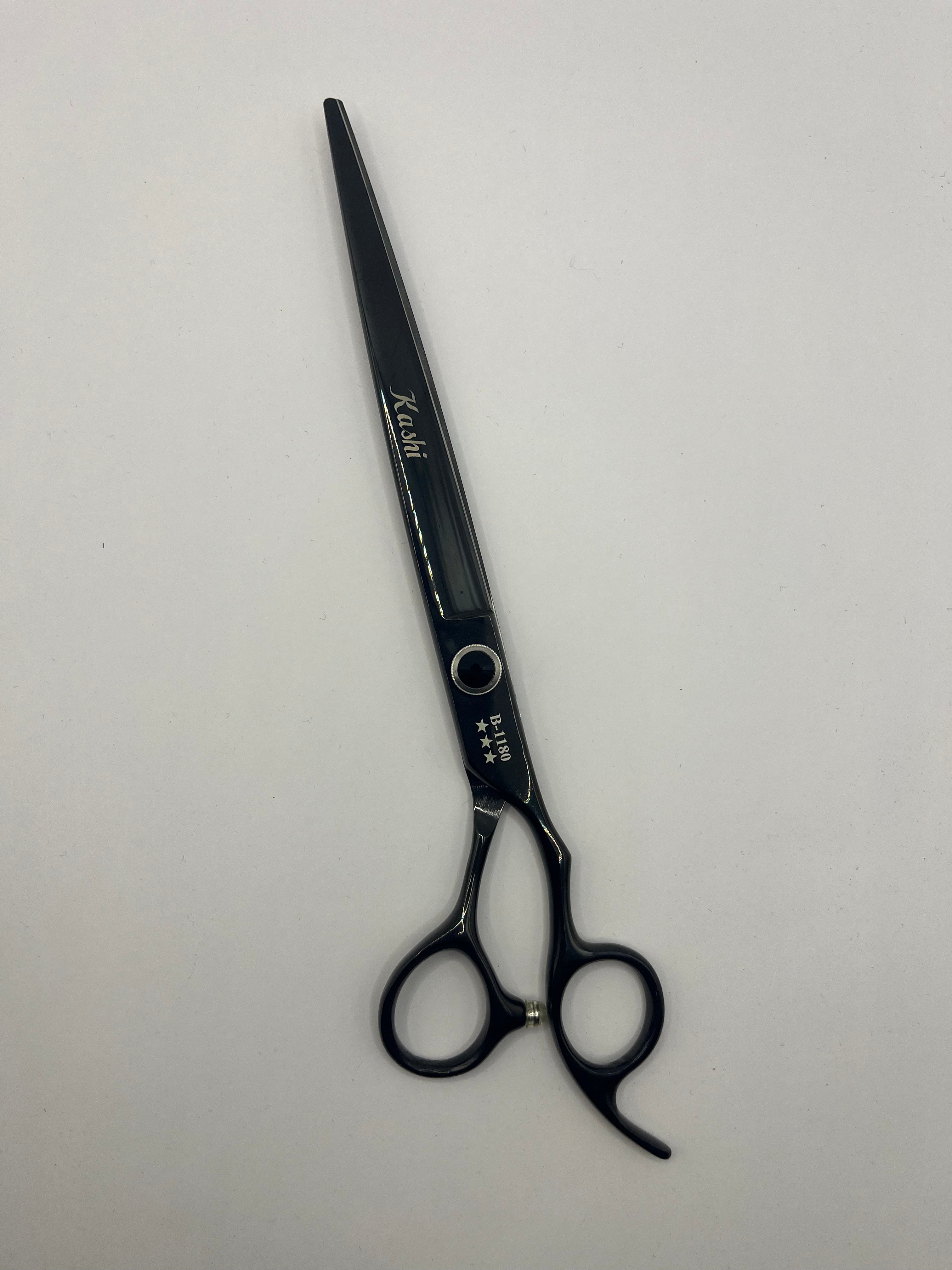 Kashi black Japanese Cobalt Steel Straight Cutting Shear size 8"