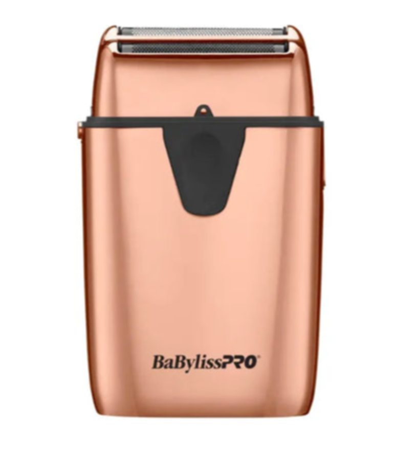 BaBylissPRO UV-Disinfecting Rose Gold Double-Foil Shaver- kills 99.9% of bacteria – FXLFS2RG