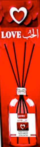 Jasmine Scented Air Freshener Oil Set with 4 Reed Sticks 3oz – choose from 16 scents