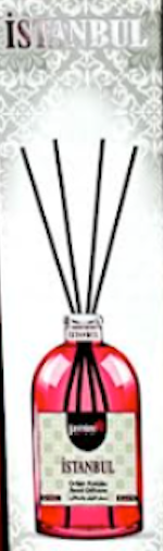 Jasmine Scented Air Freshener Oil Set with 4 Reed Sticks 3oz – choose from 16 scents