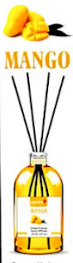 Jasmine Scented Air Freshener Oil Set with 4 Reed Sticks 3oz – choose from 16 scents