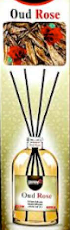 Jasmine Scented Air Freshener Oil Set with 4 Reed Sticks 3oz – choose from 16 scents