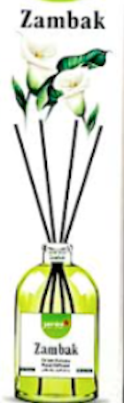 Jasmine Scented Air Freshener Oil Set with 4 Reed Sticks 3oz – choose from 16 scents