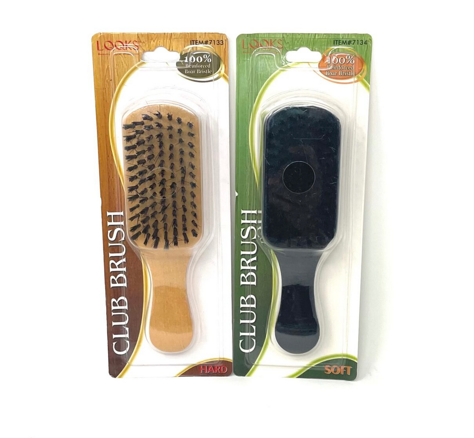 looks wave brush short handle one sided