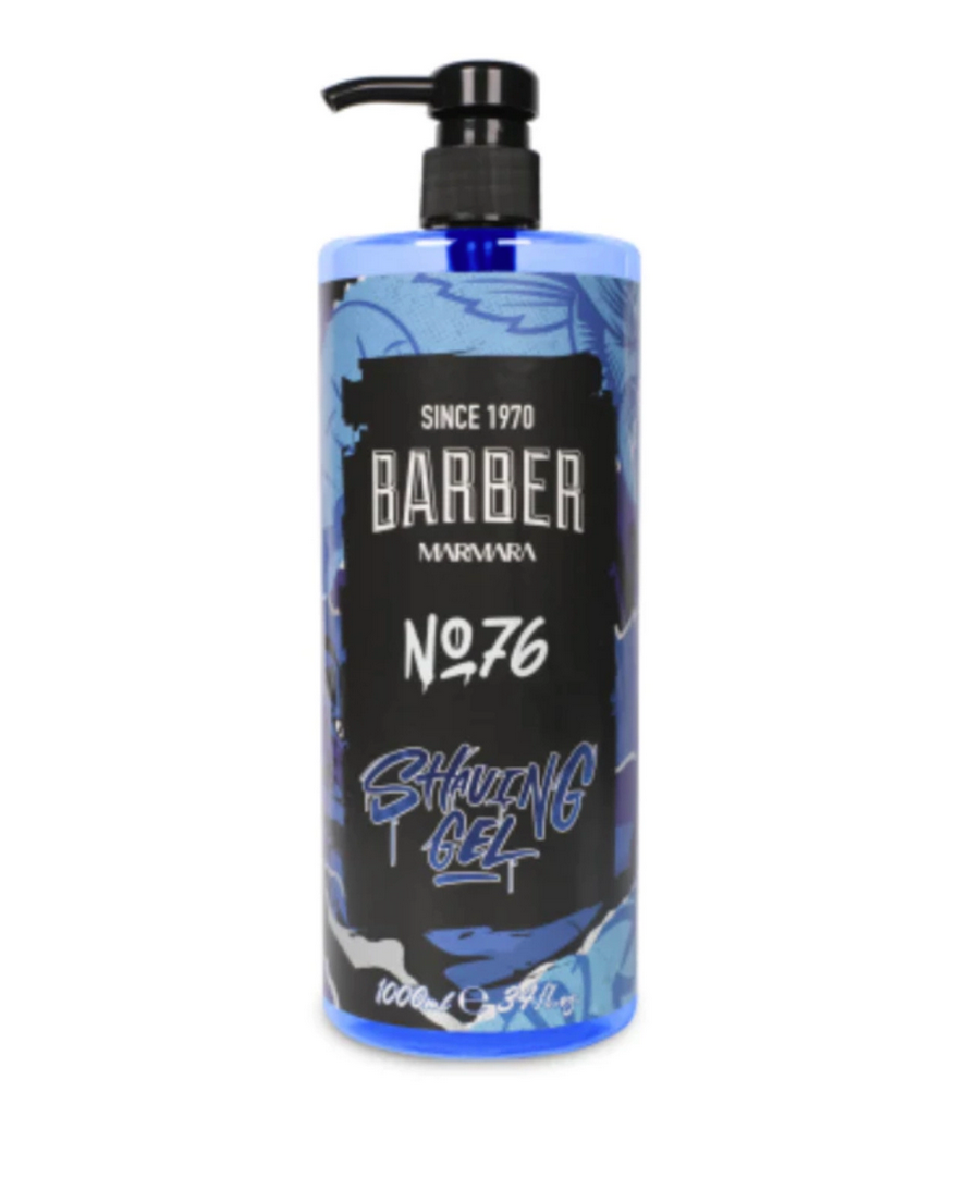 Marmara Barber Shaving Gel #76 – 1000ml – Blue