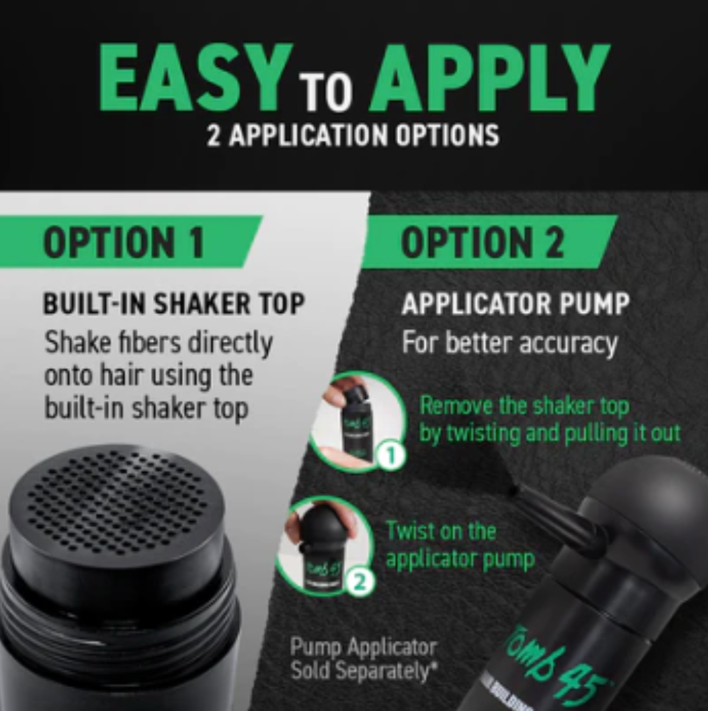 Tomb45 Hair Building Fibers 25g – 3 colors available