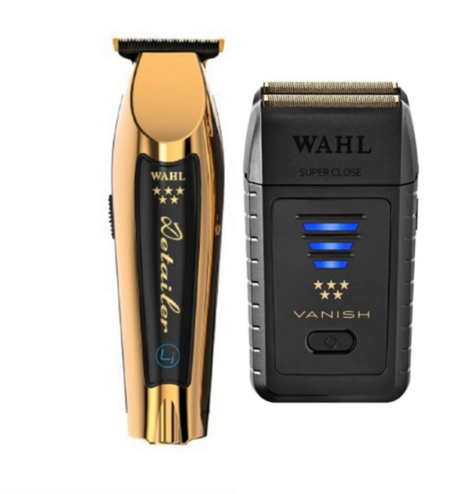 BaBylissPRO LimitedFX Collection Gold Black Clipper & Trimmer Duo FXHOLPK2GB