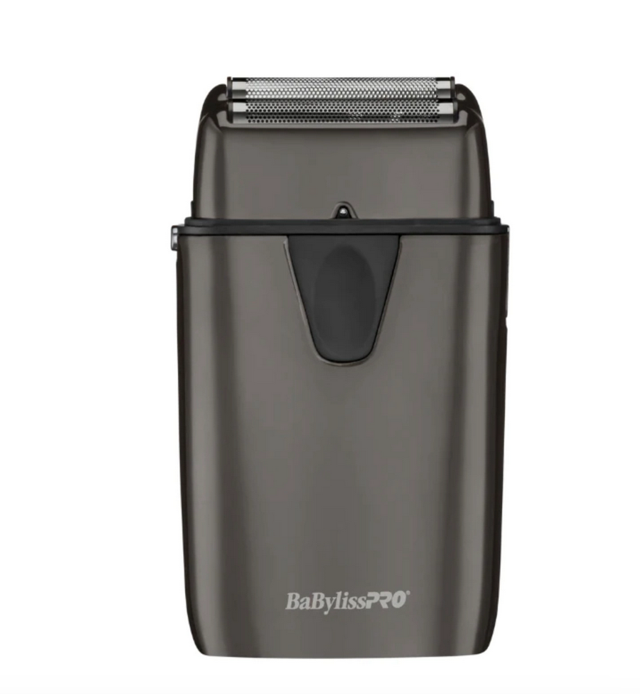 BaBylissPRO UVFOIL Disinfecting UV Metal Double Foil Cordless Shaver – kills 99.9% of bacteria – FXLFS2