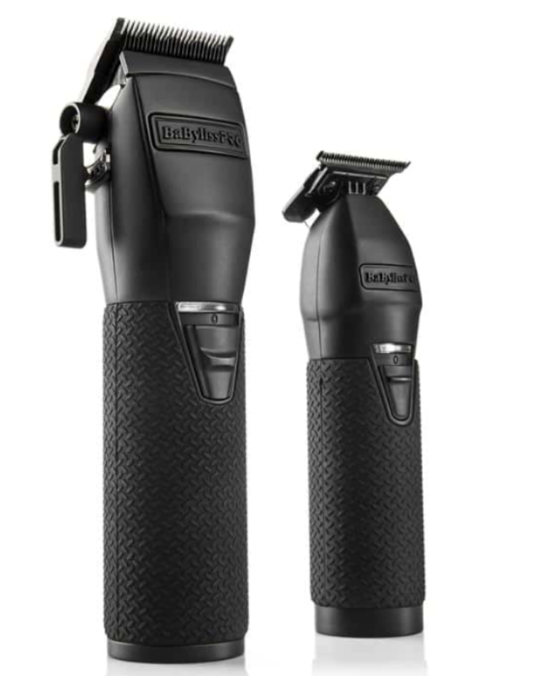 BabylissPro LimitedFX Collection Edition Mat Black Clipper and Trimmer #FXDUOCTMB