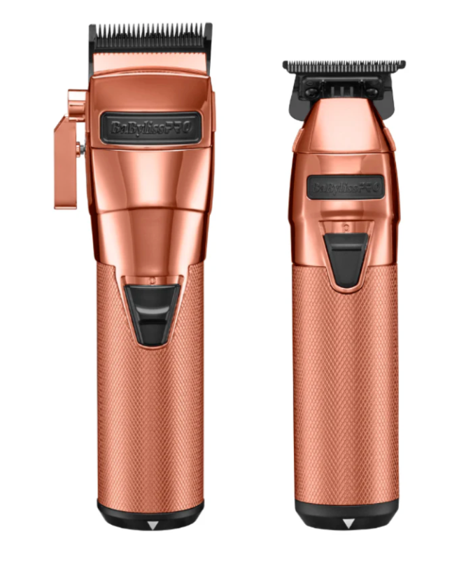 BabylissPRO FXone rosefx clipper & trimmer pre-pack (tools only) – #FX1CTRGTO