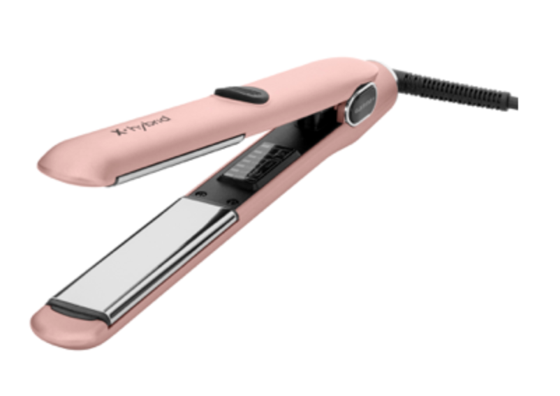 Gamma+ x-hybrid flat iron – professional 1″ flat iron with titanium floating plates – GP704RG
