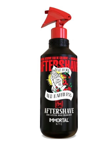 Immortal NYC Love Peace and Happiness Stay Blessed Aftershave 04 16.9 oz