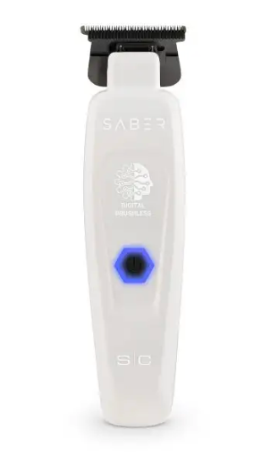 Stylecraft S|C saber professional hair trimmer with digital brushless motor – white SC421W