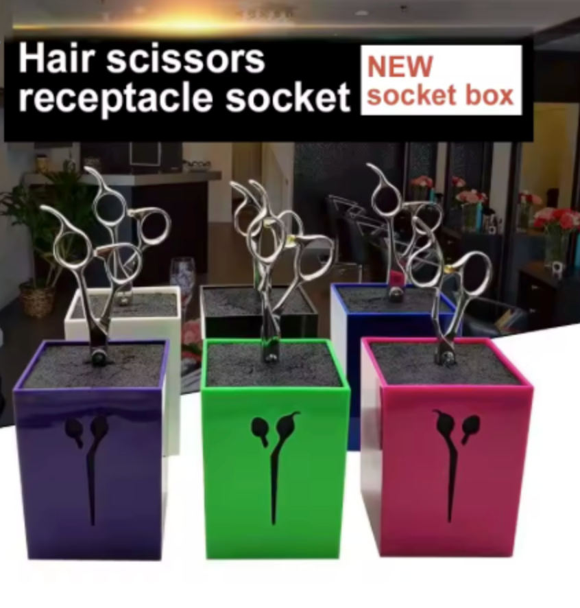 Professional Hair Salon Hairdressing Scissors Box Hairdresser Hairpin Comb Organizer Case Barbershop Styling Tools Accessories 6 colors available