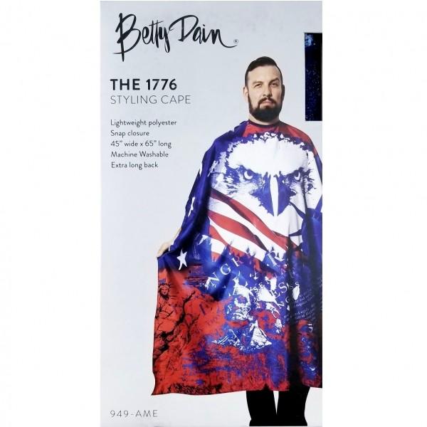 Betty dain the 1776 styling cape