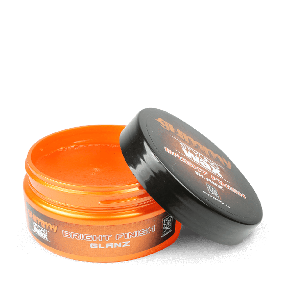 Gummy bright finish Styling Wax - orange