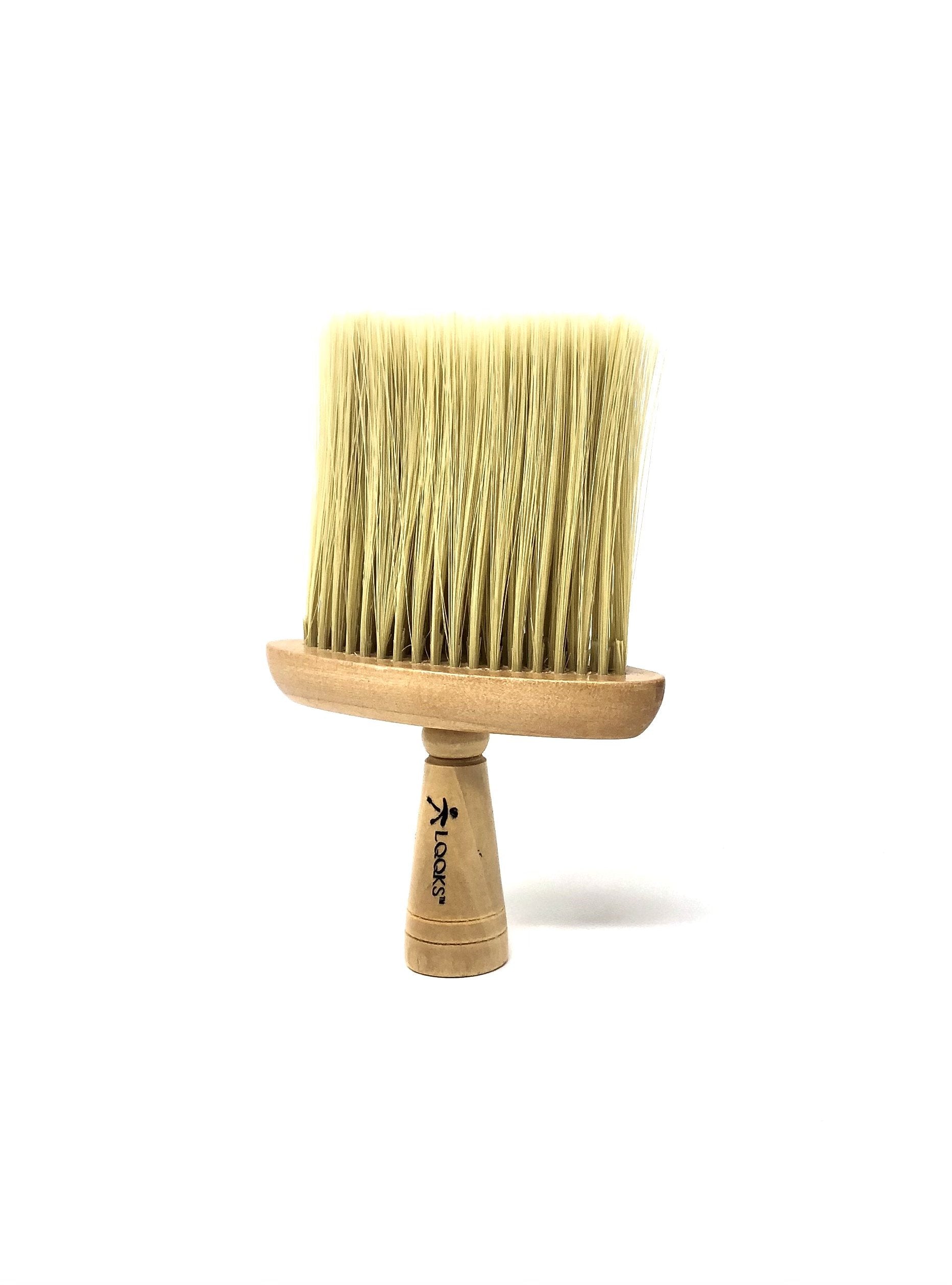 looks wide neck duster – wood handel & soft bristles #7190