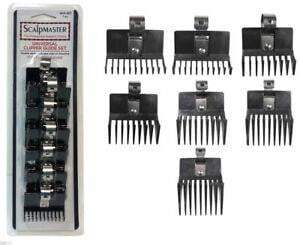 Scalpmaster Universal Clipper Guide Set - 7pcs guards
