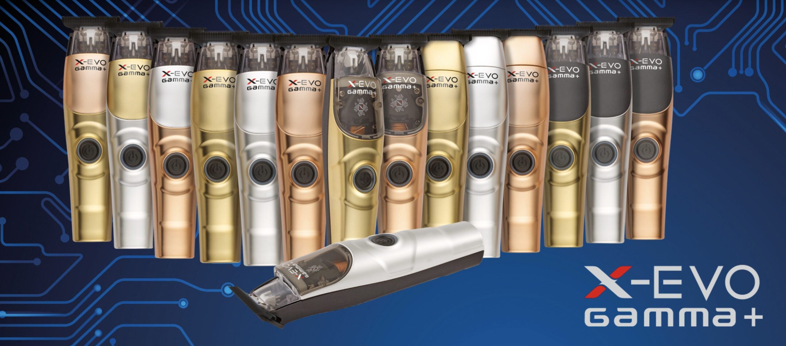 Gamma + Italia X-EVO Linear Magnetic Cordless Trimmer