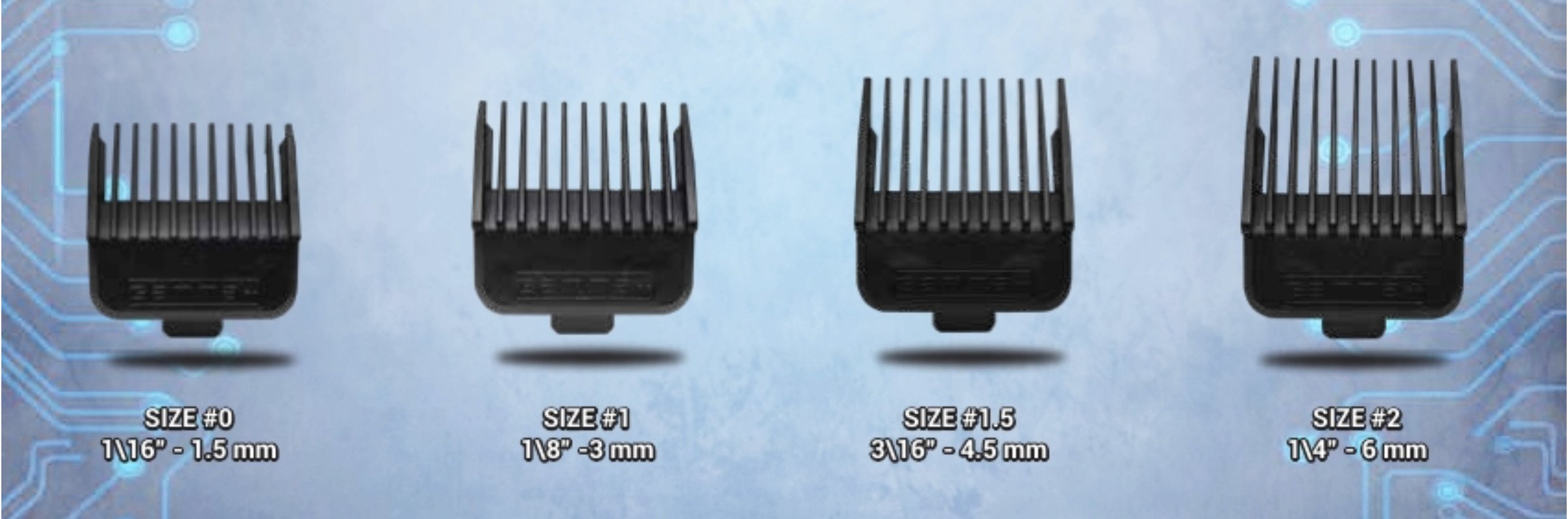 GAMMA + ITALIA DOUBLE MAGNETIC GUARDS BLACK – DUB MAGNETIC