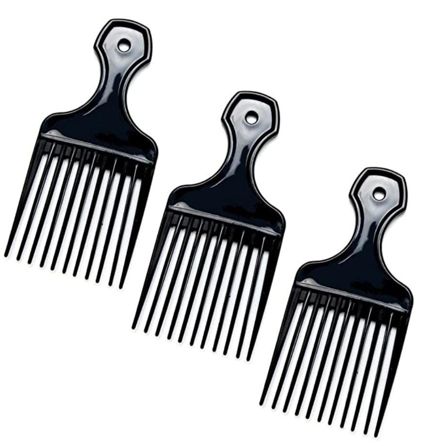 LOOKS multi comb 3 sizes plastic pik #7206