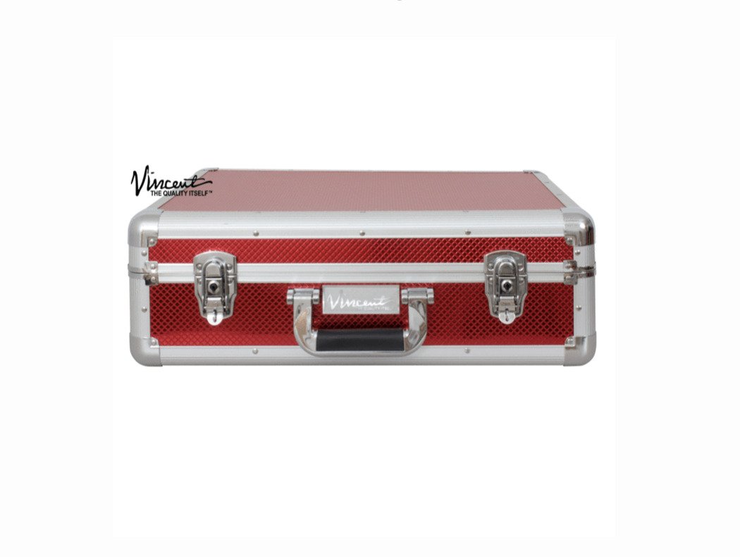 Vincent Premium Large Master Case – Red #VT10142-RD