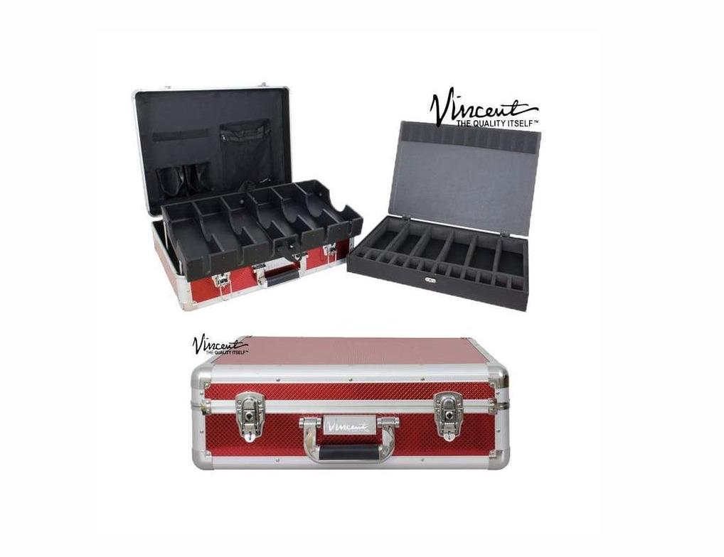 Vincent Premium Large Master Case – Red #VT10142-RD