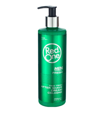 RedOne Face Fresh Extreme After Shave Cream Cologne 13.5 oz / 400 ml – Green