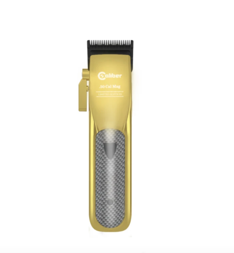 CaliberPRO .50 CAL MAG CORDLESS MAGNETIC MOTOR CLIPPER LIMITED EDITION GOLD