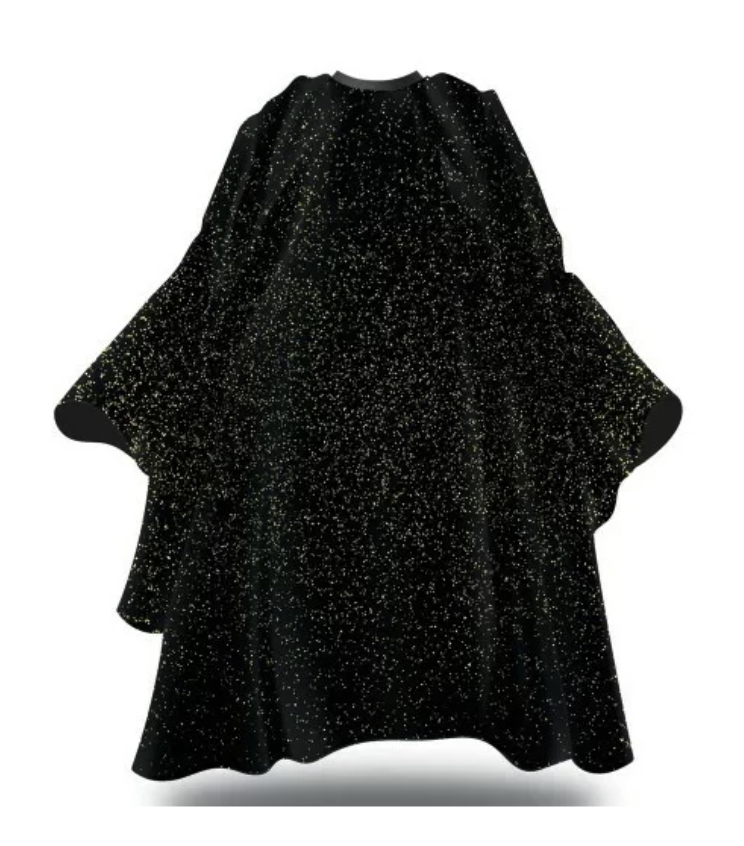 BlackIce RICH GOLD Barber cape #bve009RIC