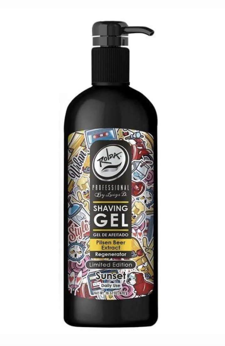 Rolda Shaving Gel Limited Edition – SunSet Pilsen Extract 17.63oz