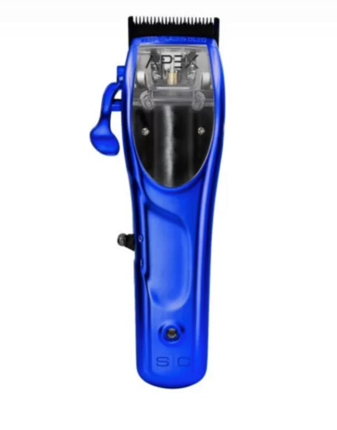 StyleCraft S|C Apex Super Torque Rotary Motor Cordless Metal Clipper – Blue