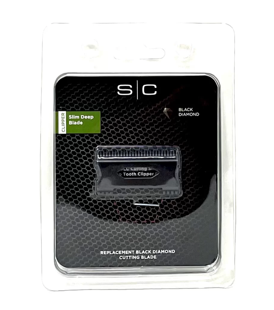 StyleCraft S|C BLACK DIAMOND DLC REPLACEMENT SLIM DEEP TOOTH CLIPPER MOVING BLADE