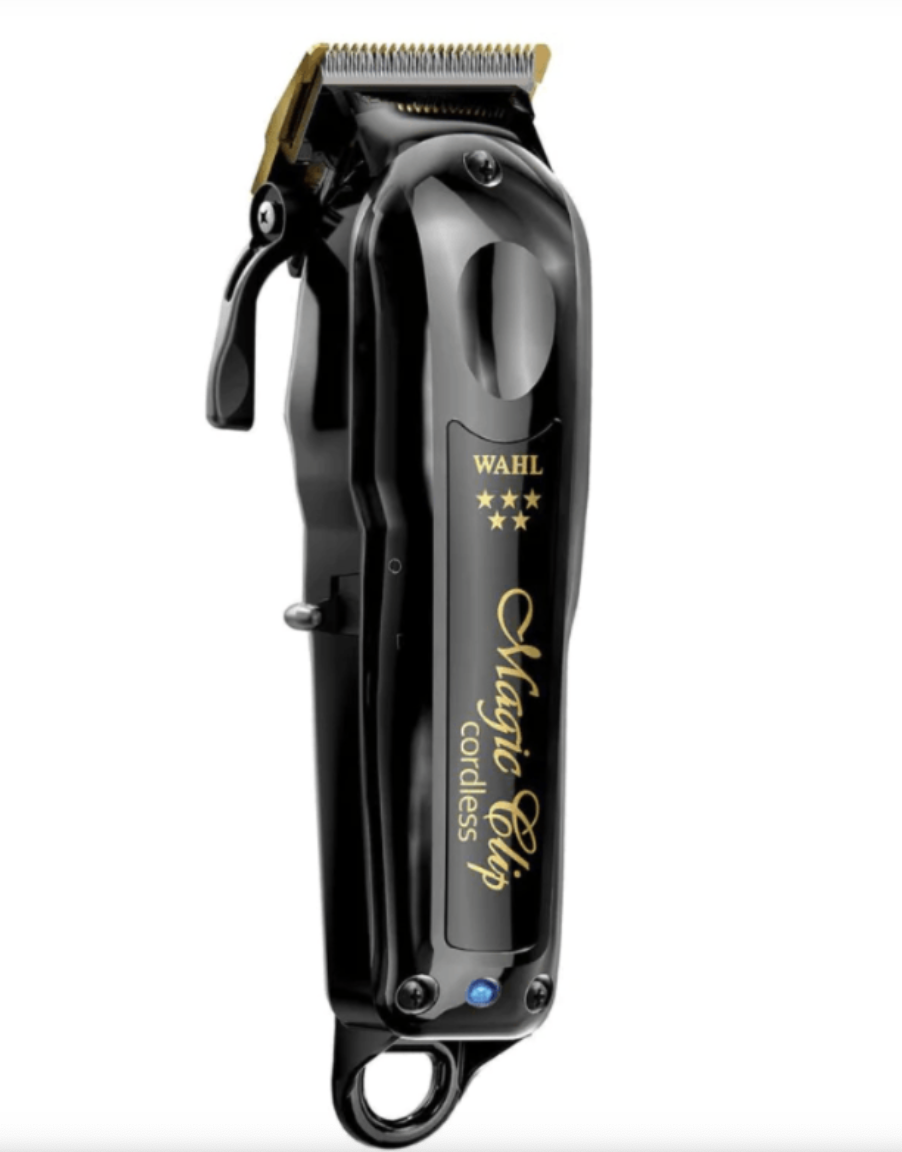 Wahl 5-Star Black/Gold Cordless Barber Combo – Cordless Magic Clip & Cordless Detailer – #3025397