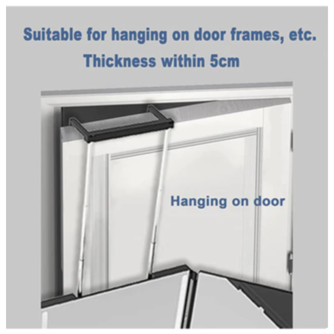 Professional Self Cut Hair Dressing Three-Sided Folding Hanging Mirror