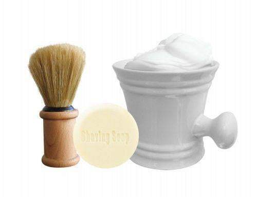 The Shave Factory set - soap, brush & mug