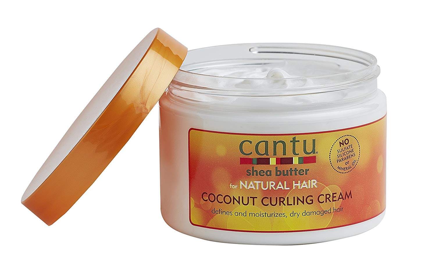 Cantu Shea Butter For Natural Hair Coconut Curling Cream 12oz
