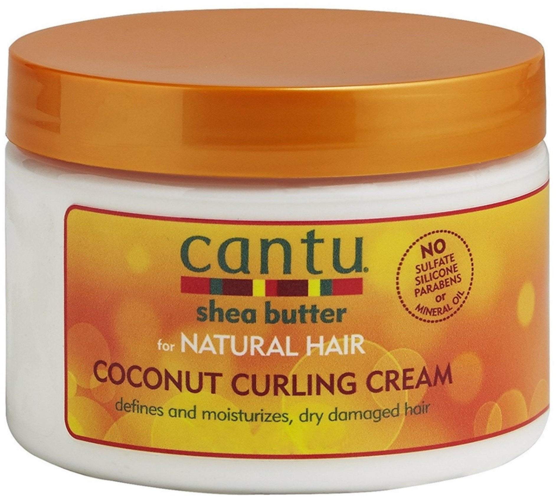 Cantu Shea Butter For Natural Hair Coconut Curling Cream 12oz