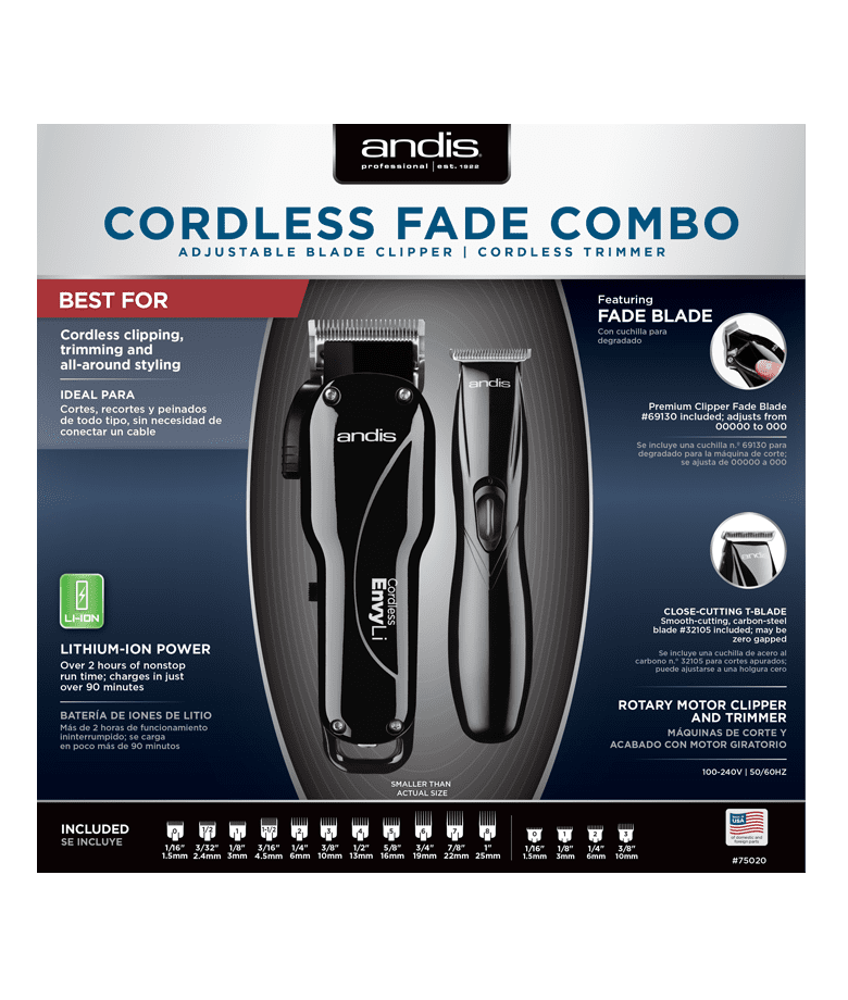 Andis Cordless Fade Combo
