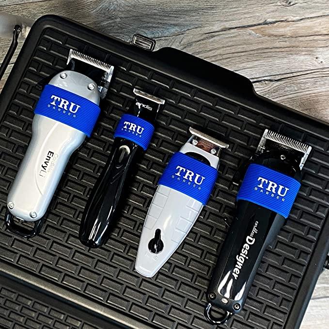 TRUBARBER Clipper Grip Bands Blue 4pcs