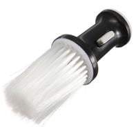 looks white neck duster medium bristles with powder dispenser #3241