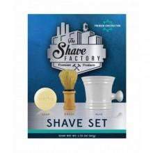 The Shave Factory set - soap, brush & mug