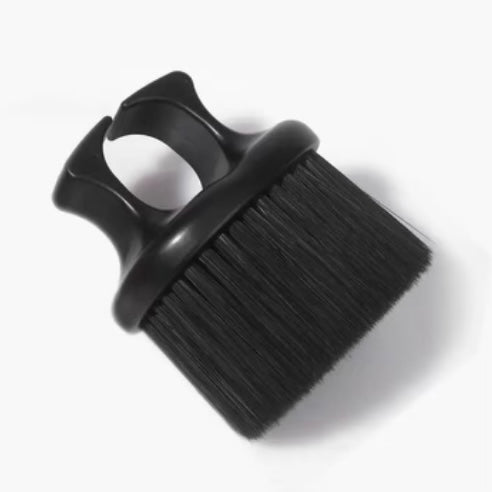 AilieK Beard Styling Tool Knuckle Brush Broken Ring Hair Barber Portable Nylon