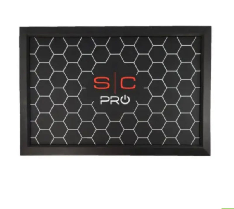 Stylecraft sic pro non slip grip heat resistant mat and station organizer – sc330b