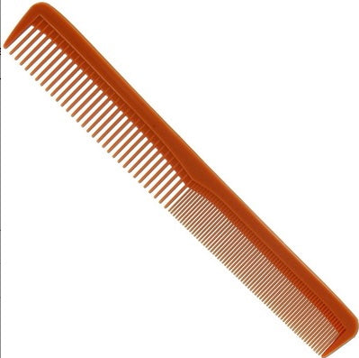 Looks barber comb 12 pc set 8.5″ orange